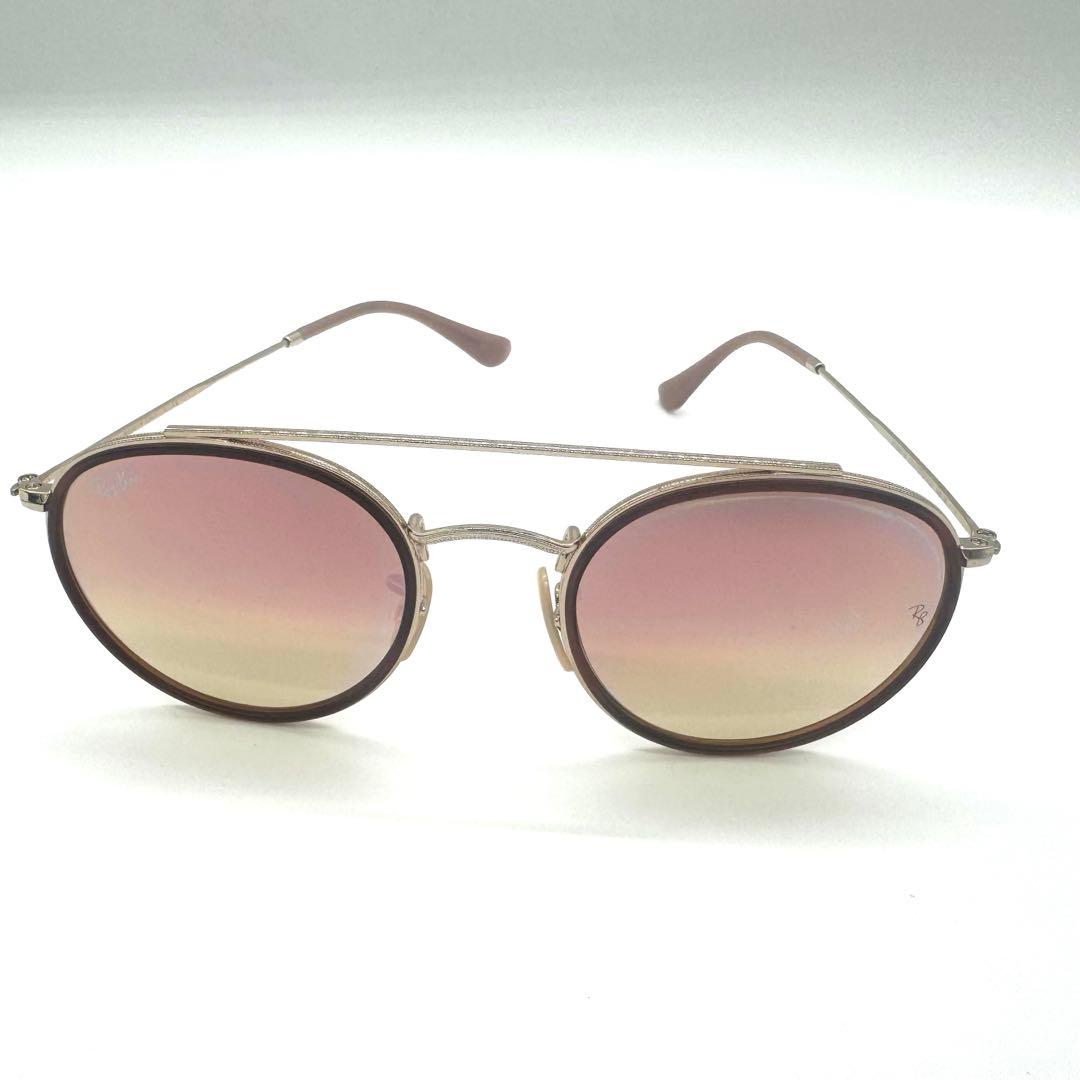 Ray-Ban3647Nメタルブラウングラデーションサングラスビンテージy2k