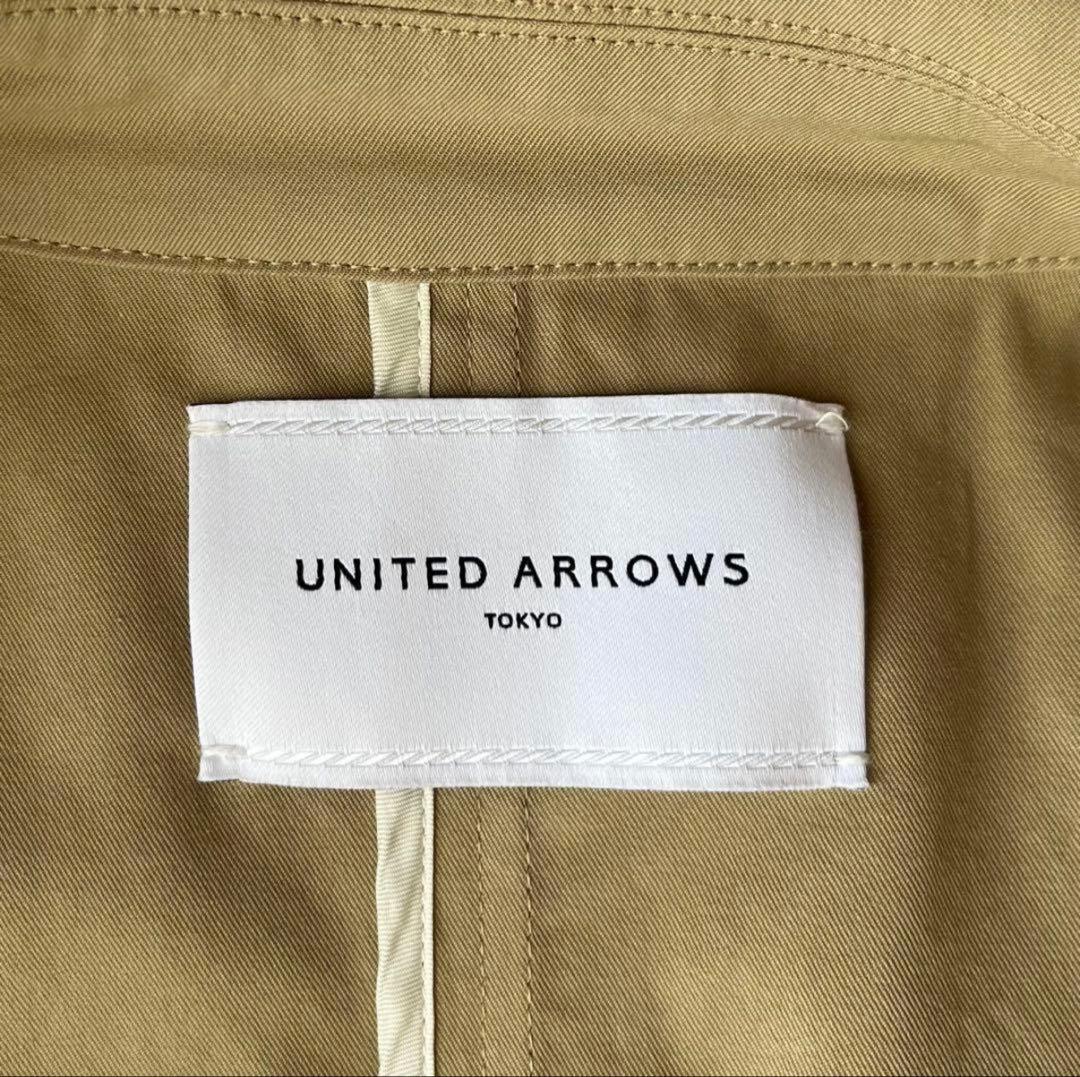 【美品】ユナイテッドアローズ UWSC ビッグ トレンチコート 38サイズ