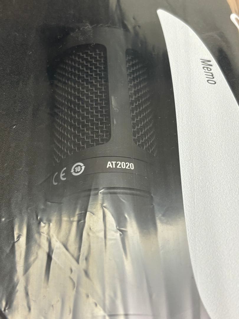 audio-technica AT2020 ショックマウント付き