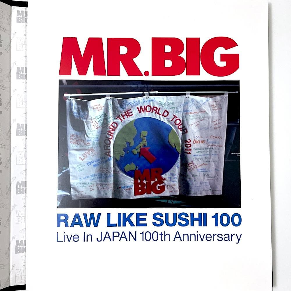 廃盤 限定盤 CD+DVD MR.BIG ロウ・ライク・スシ 100〈4枚組〉
