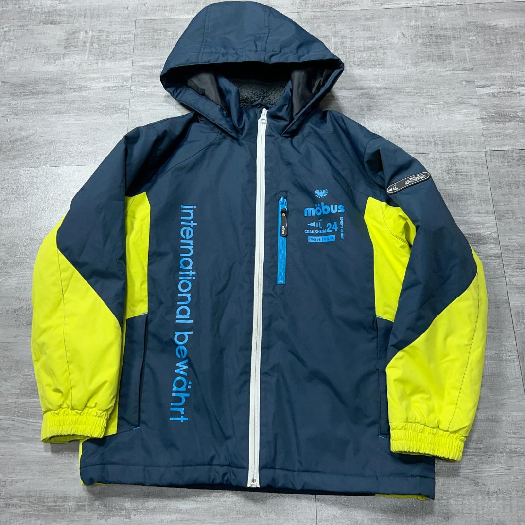 美品 mobus モーブス 150cm スキーウェア スノーウェア 男の子
