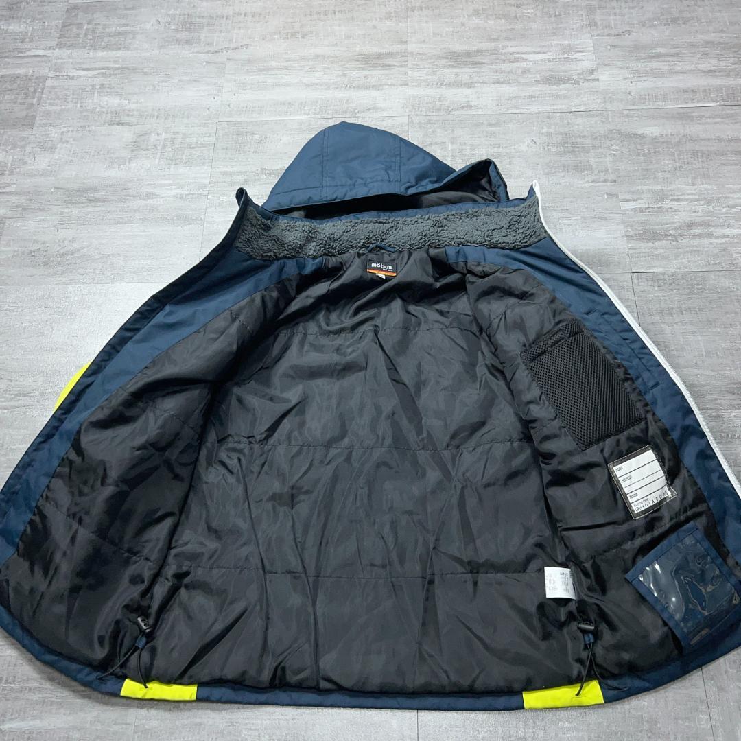 美品 mobus モーブス 150cm スキーウェア スノーウェア 男の子