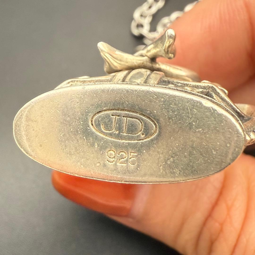 廃盤品✨ジャスティンデイビス ネックレス ルビー クラウン クレイジーガール