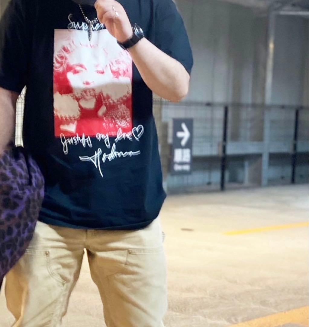 Supreme Madonna Tee Black　マドンナ