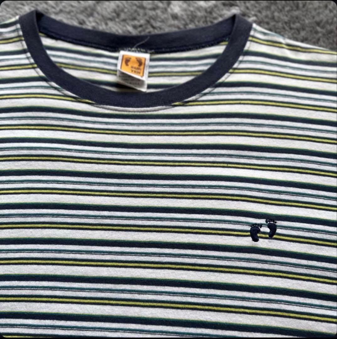 80s Hang Ten USA製 グラデーション ボーダーTシャツ