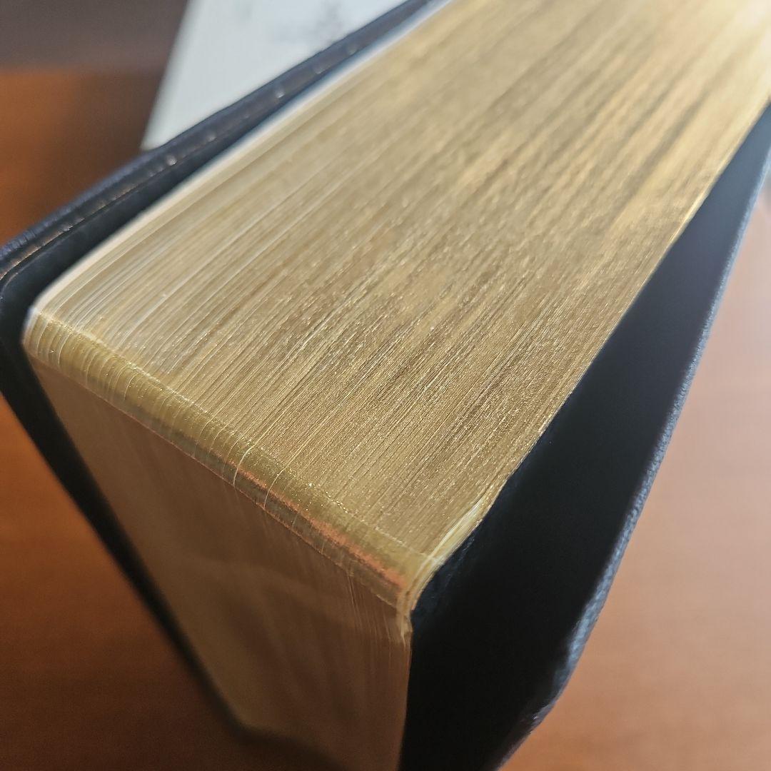 聖書 聖書協会共同訳 旧約聖書続編付き 総革装大型 SI68DC　箱入り