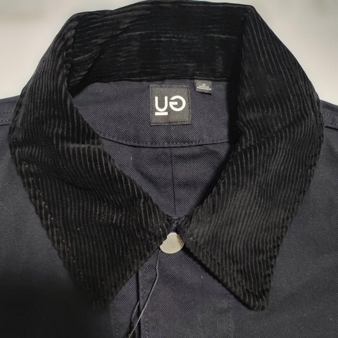 未使用タグ付　GU×UNDERCOVER カバーオールジャケット　ネイビー M