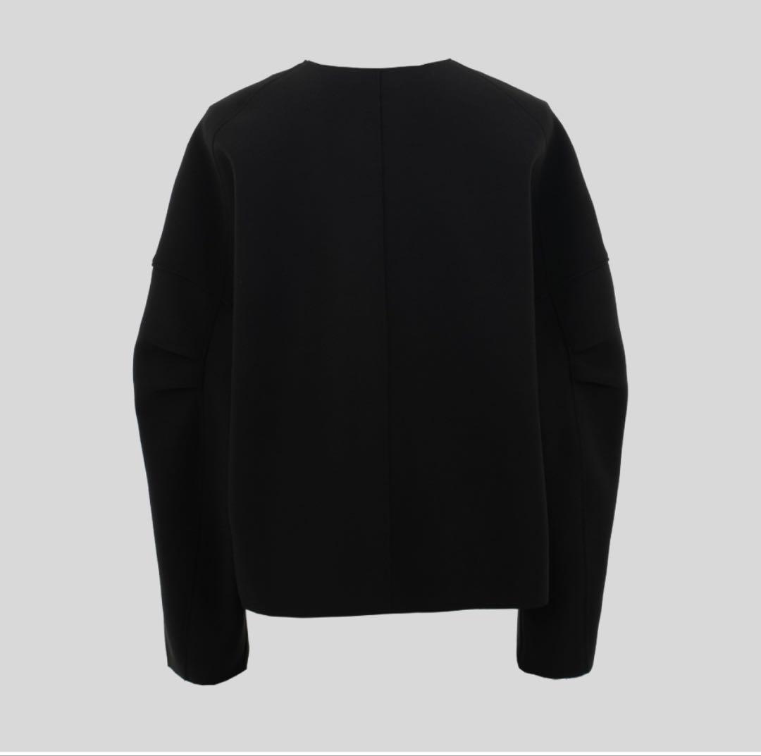 【新品】YONFA クーコーVネックルーズカーディガン (black)