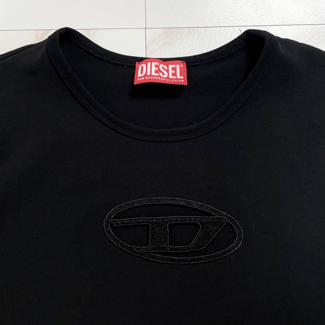 人気✨DIESEL ディーゼル T-ANGIE ロゴTシャツ カットアウト 半袖