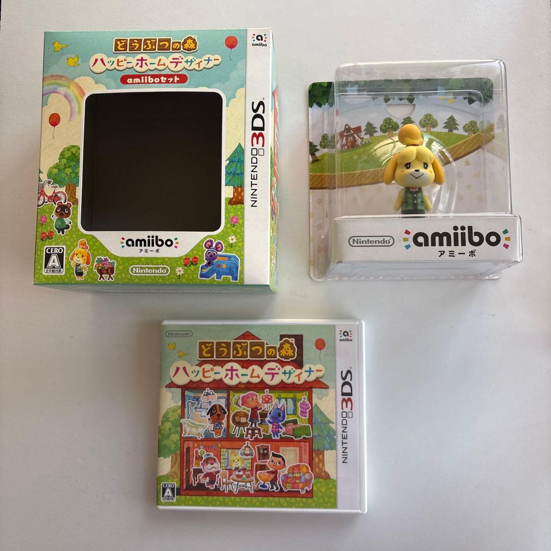 【動作確認済】どうぶつの森 ハッピー ホーム デザイナー amiiboセット