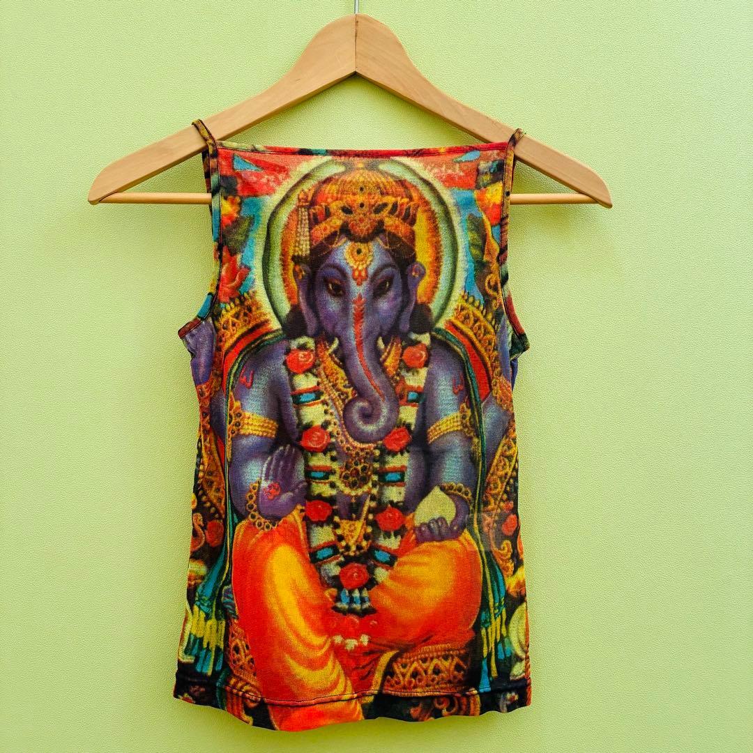 VIVIENNE TAM Power Net Ganesha キャミソール　0