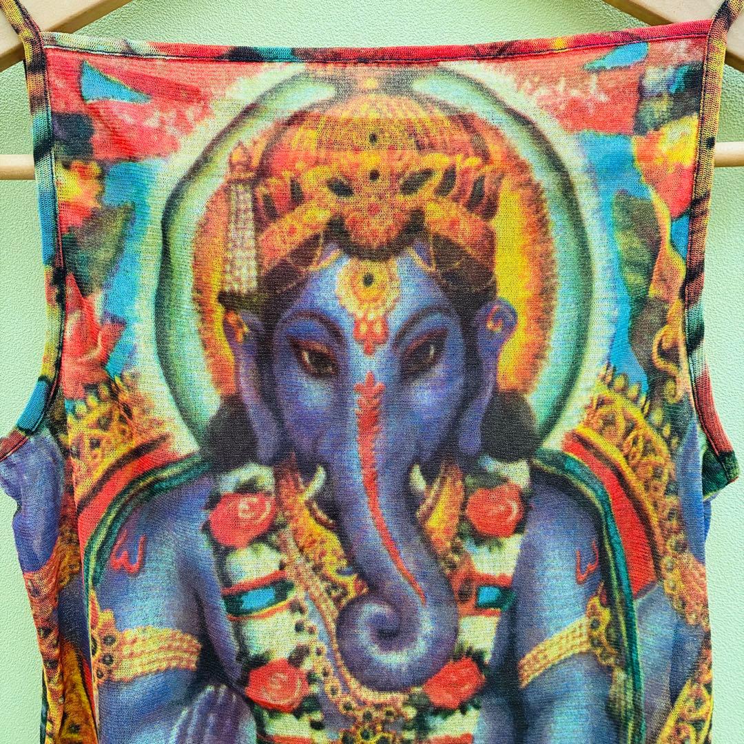 VIVIENNE TAM Power Net Ganesha キャミソール　0
