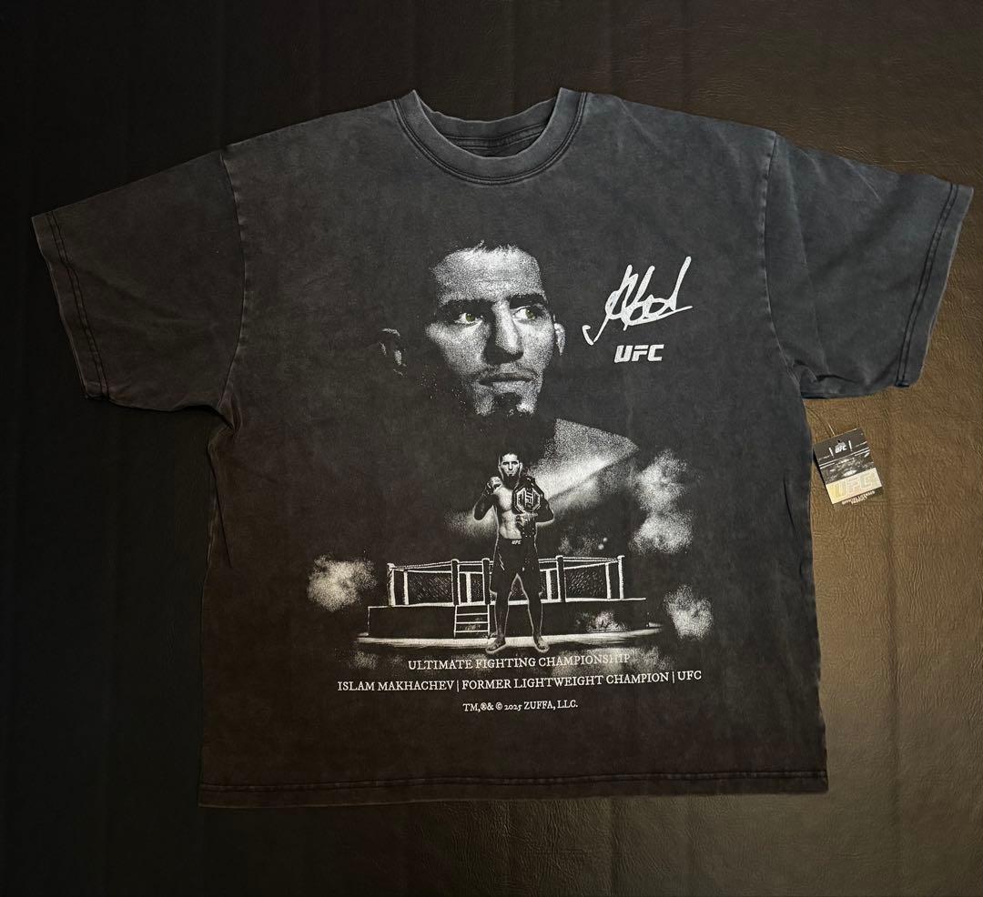 UFC公式　Islam Makhachev マカチェフ Tシャツ　サイズL