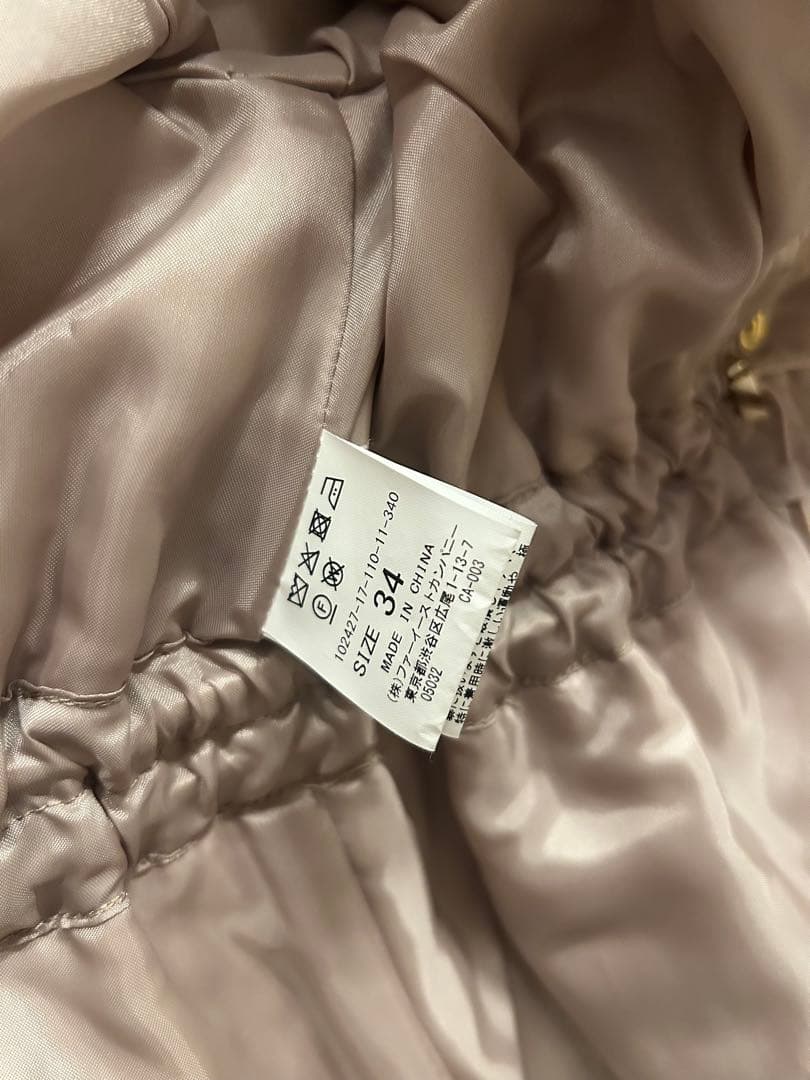 24AW アナイ ANAYI キルティングフードコート 34