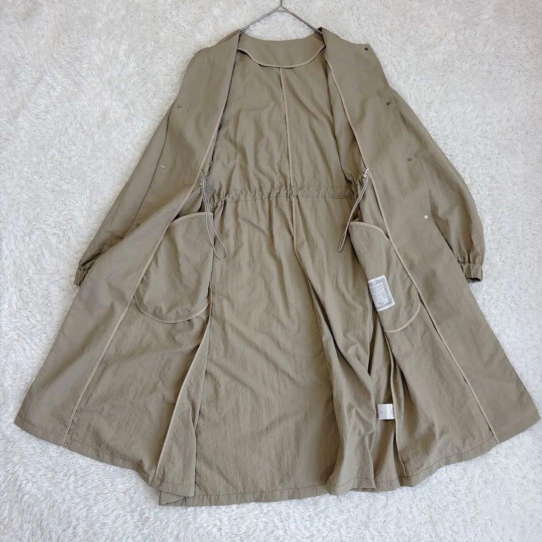 【美品】BEARDSLEY バルーン袖 フレアーコート