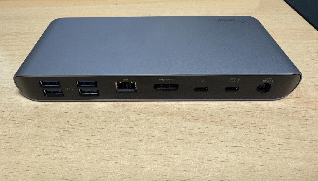 MacBookアクセサリー Belkin Thunderbolt 3 Dock