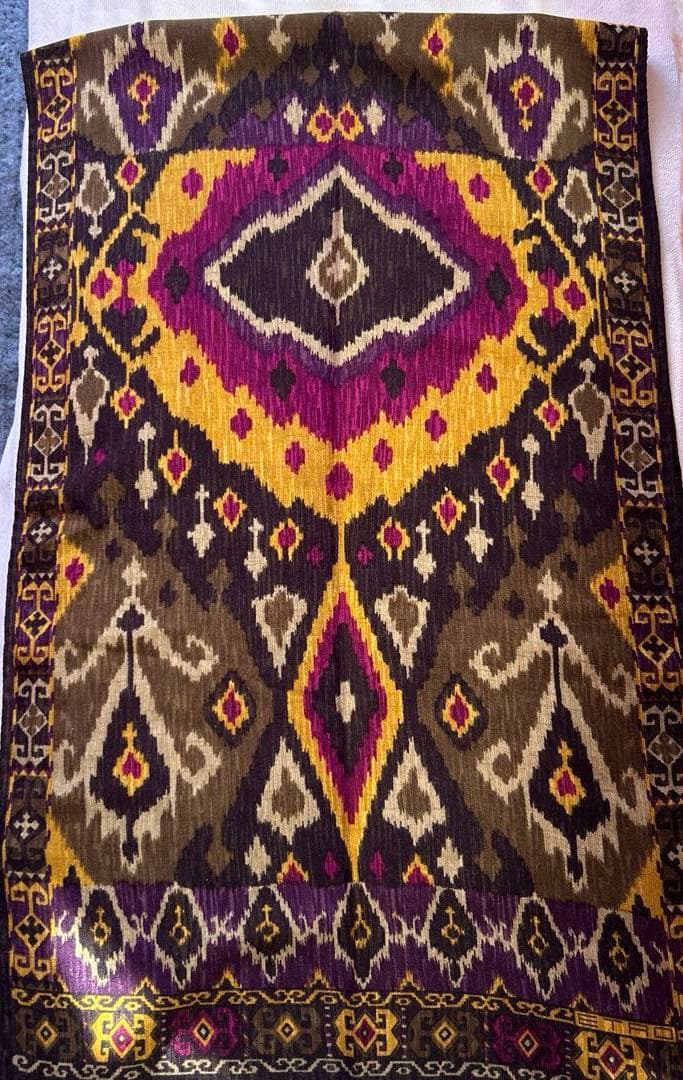 ETRO 幾何学模様 ストール　イタリア製