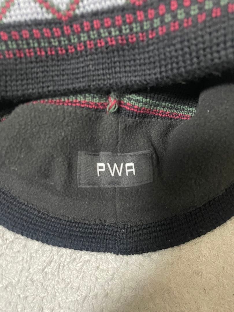 PWA WASHABLE JQ BEANIE BLACK ビーニー ニット