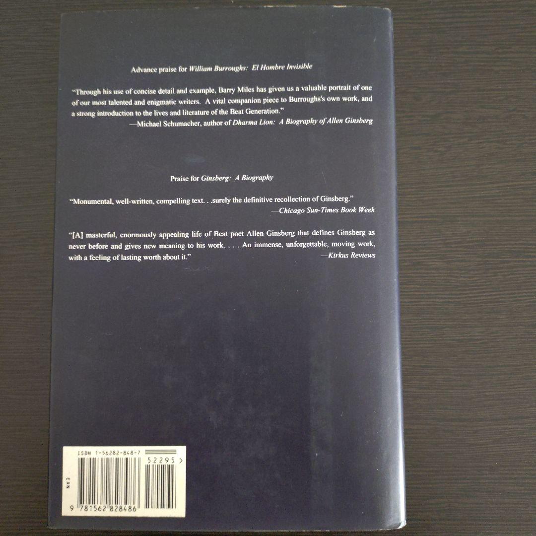 洋書 APortrait:William Burroughs/ Barry Miles