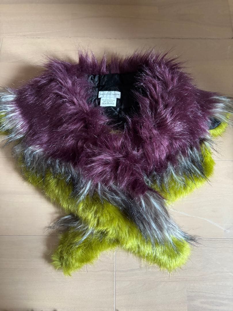 DRIES VAN NOTEN ファーアクセサリーつけ襟