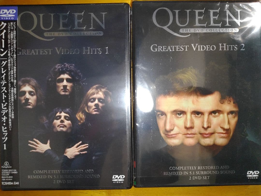 未開封あり 廃盤 美品 貴重 未使用 初版 クイーン queen DVD セット