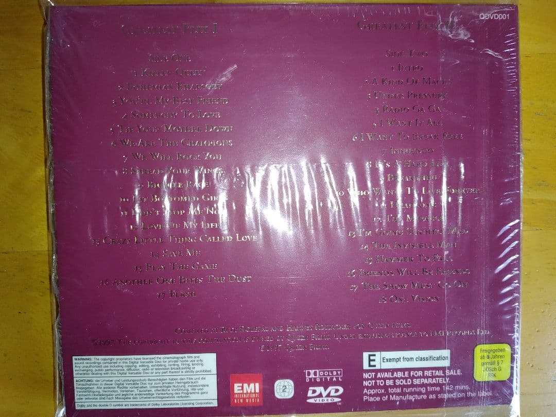 未開封あり 廃盤 美品 貴重 未使用 初版 クイーン queen DVD セット