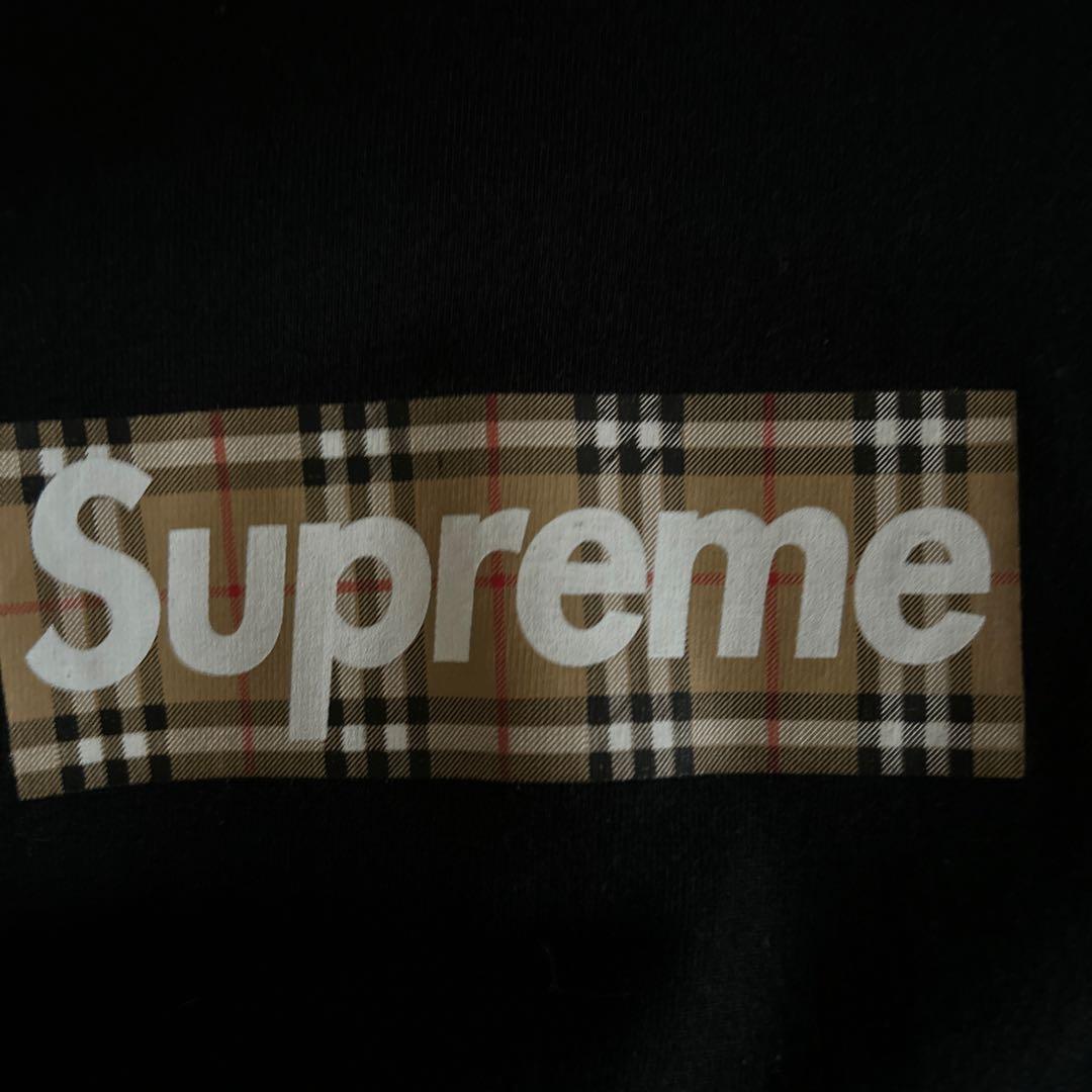 Supreme Burberry tシャツ