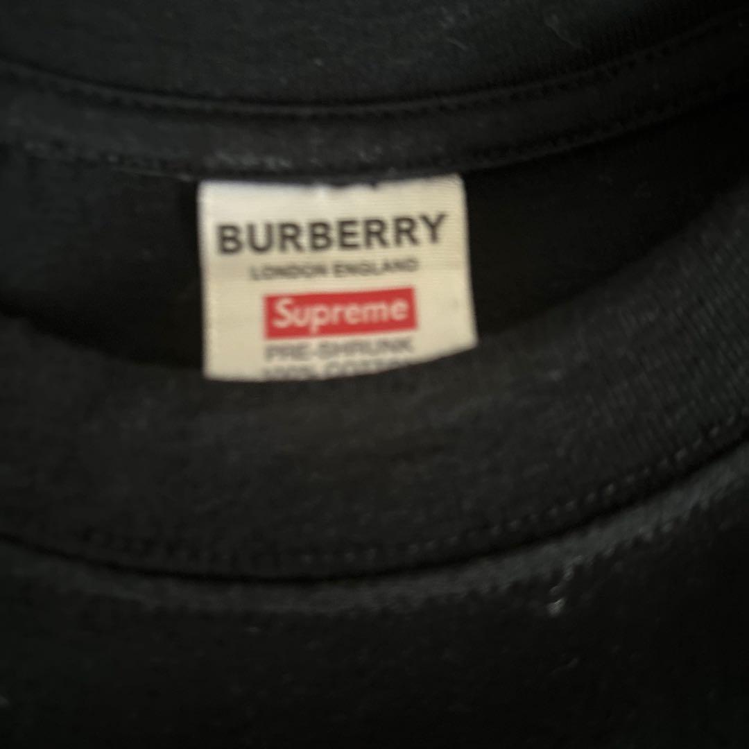 Supreme Burberry tシャツ