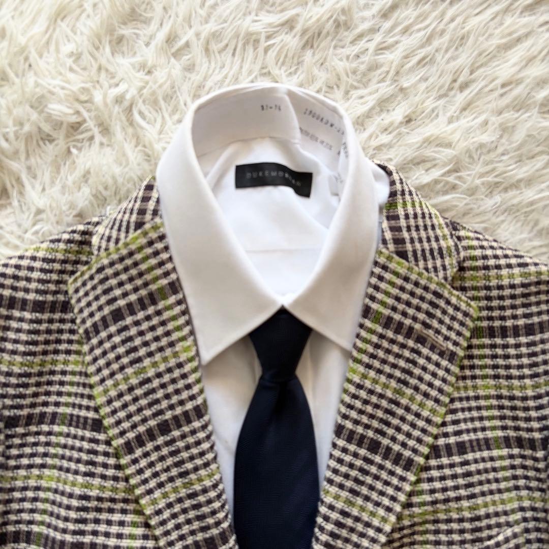 <極美品>BOGLIOLI 新ロゴ K.TRAVEL チェックジャケット 48