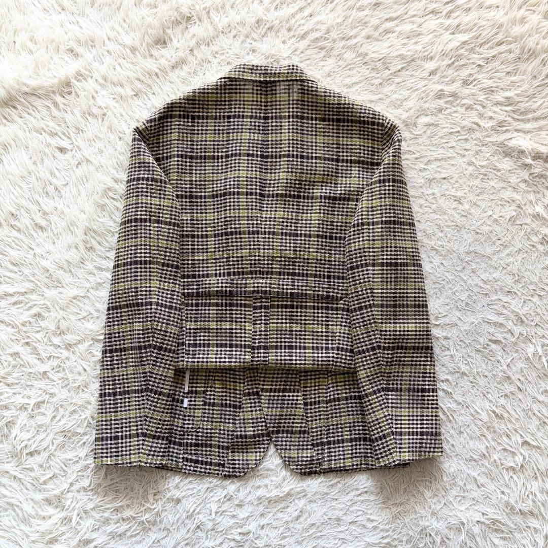 <極美品>BOGLIOLI 新ロゴ K.TRAVEL チェックジャケット 48