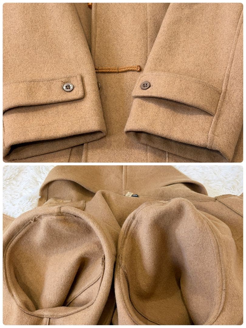 【美品】モンゴメリー Tibbett XL超ロング ダッフルコート 英国製 40