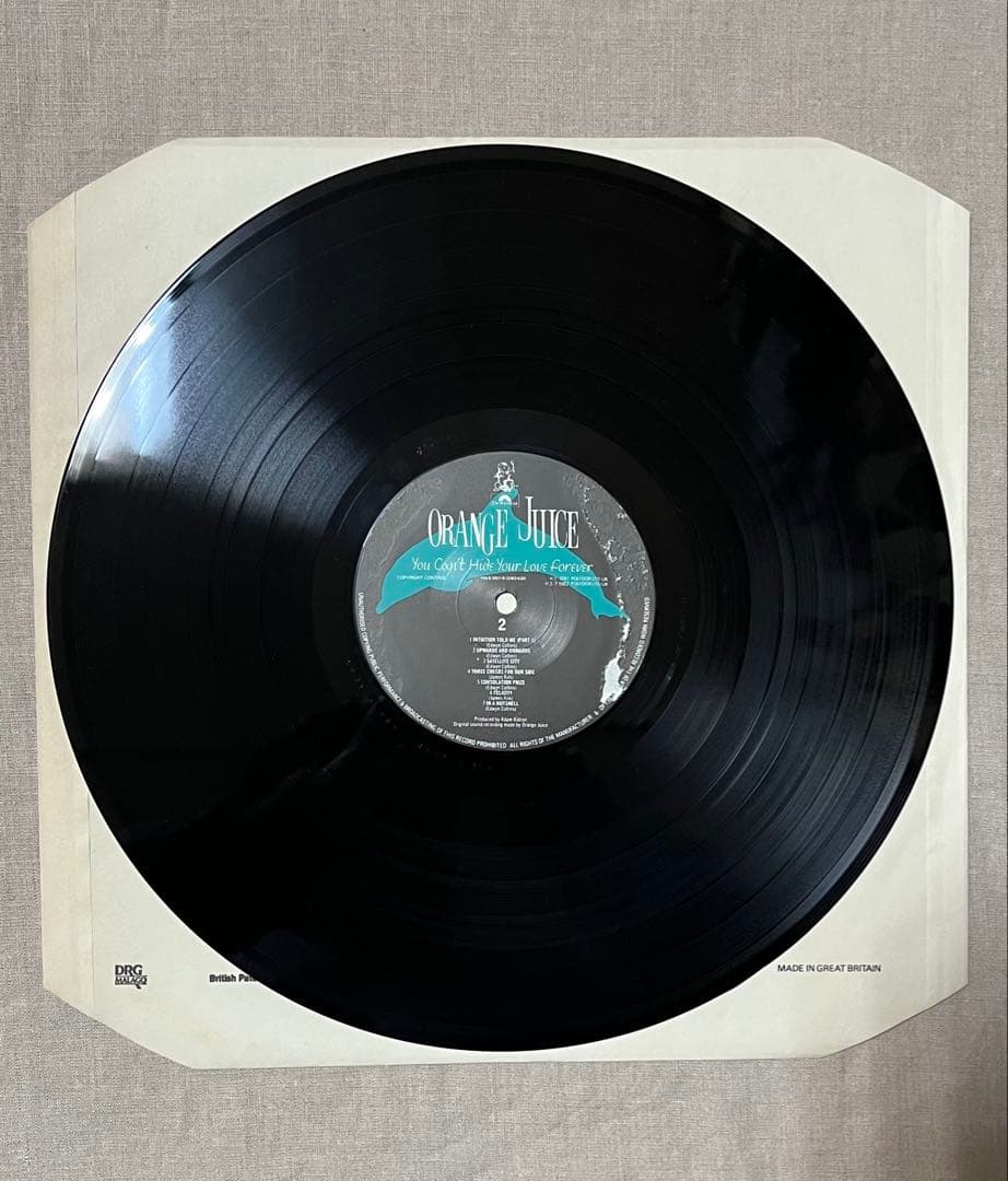 【5枚セット】オレンジジュース・アズテックカメラ他レコード【輸入盤】