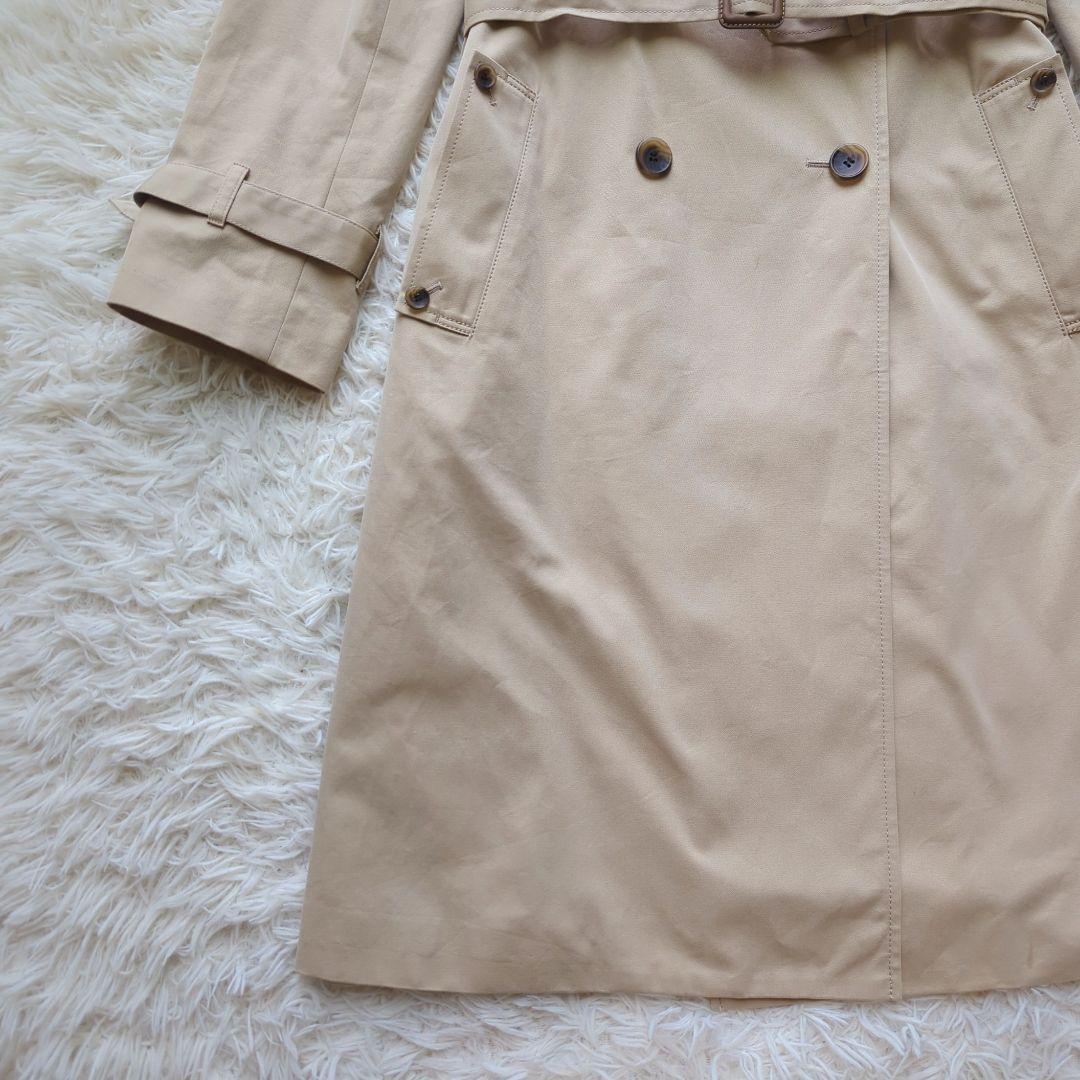 美品✨️スローブイエナ ノーカラー トレンチコート ベルト付 40　L