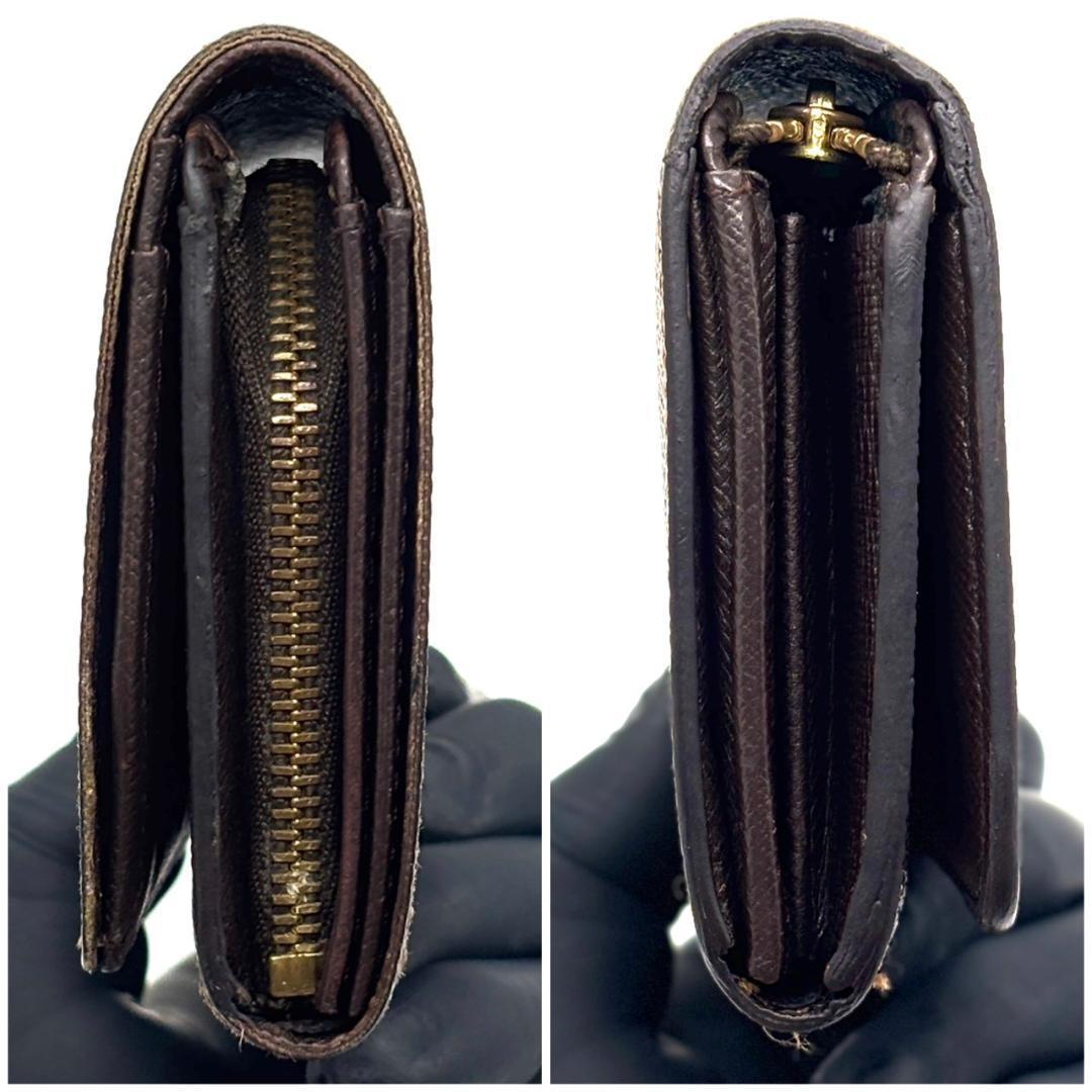 K*N様 ルイヴィトン　二つ折り財布 ダミエ ポルトモネ ビエ トレゾール　ブラ