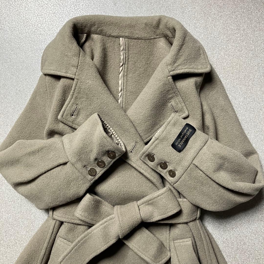 AMERI POOFY FLARE LONG COAT ロングコート アメリ