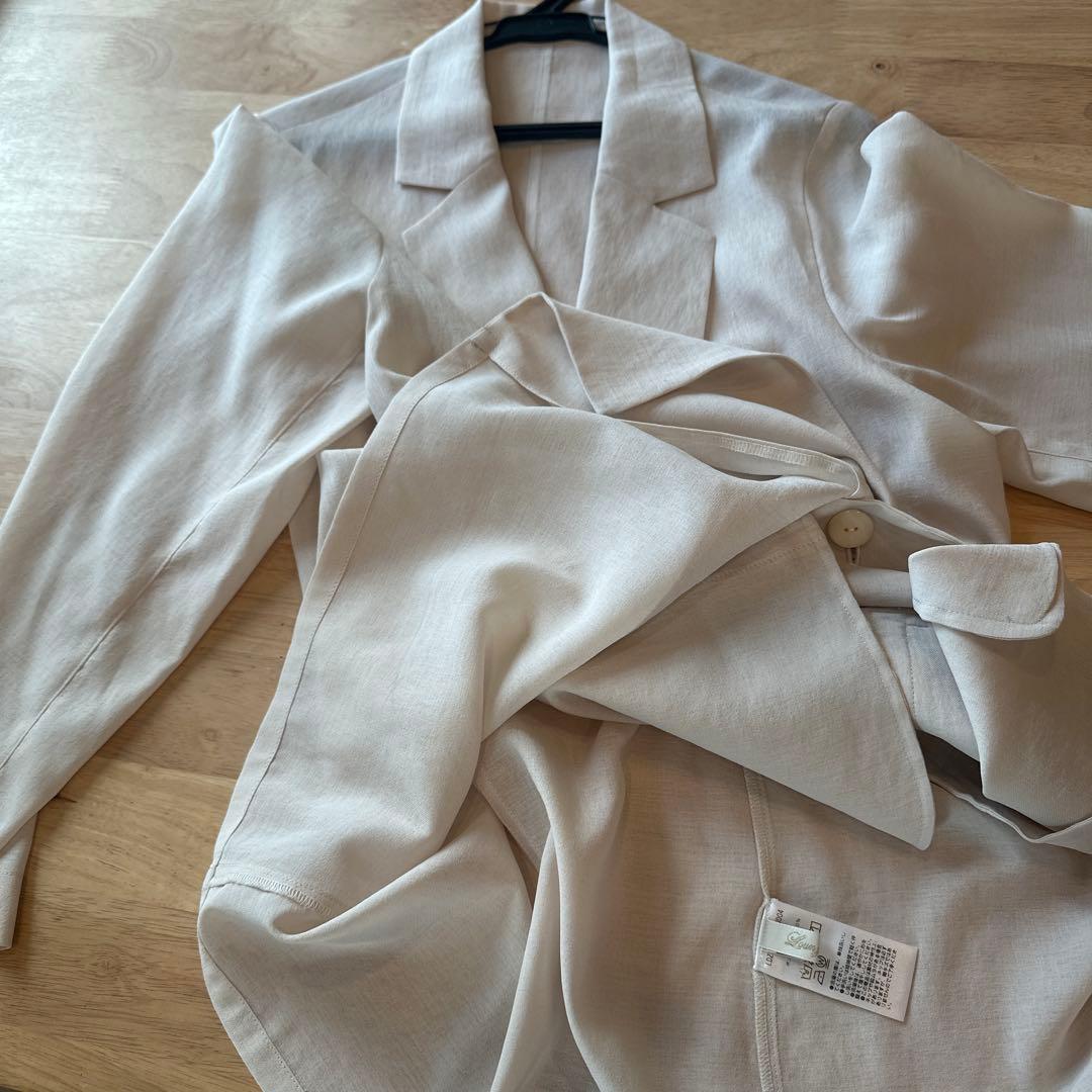 LOUNGEDRESS リネンライクシアージャケット 定価¥23,100