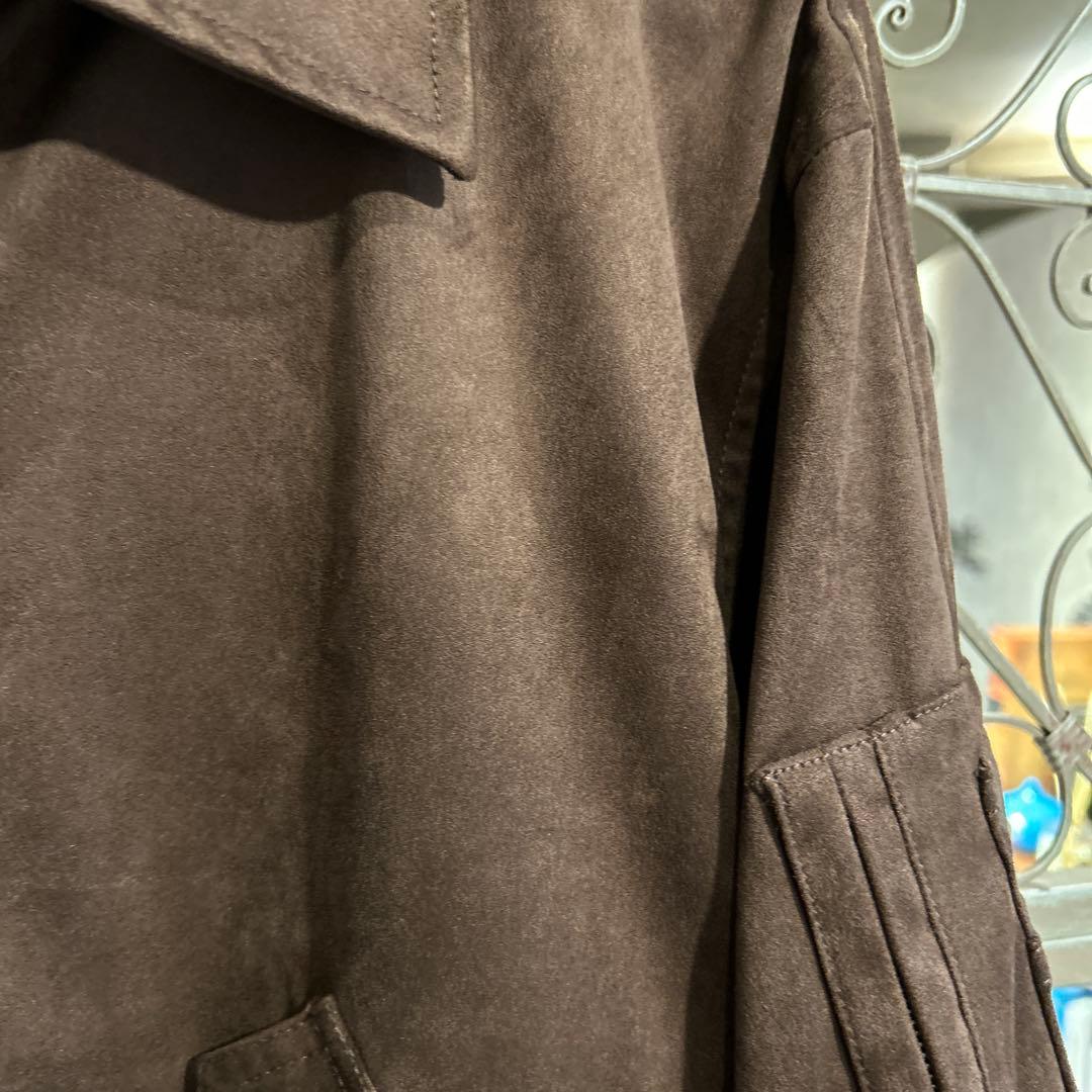 HARE LUXE レザーブルゾン S ブラウンスウェード