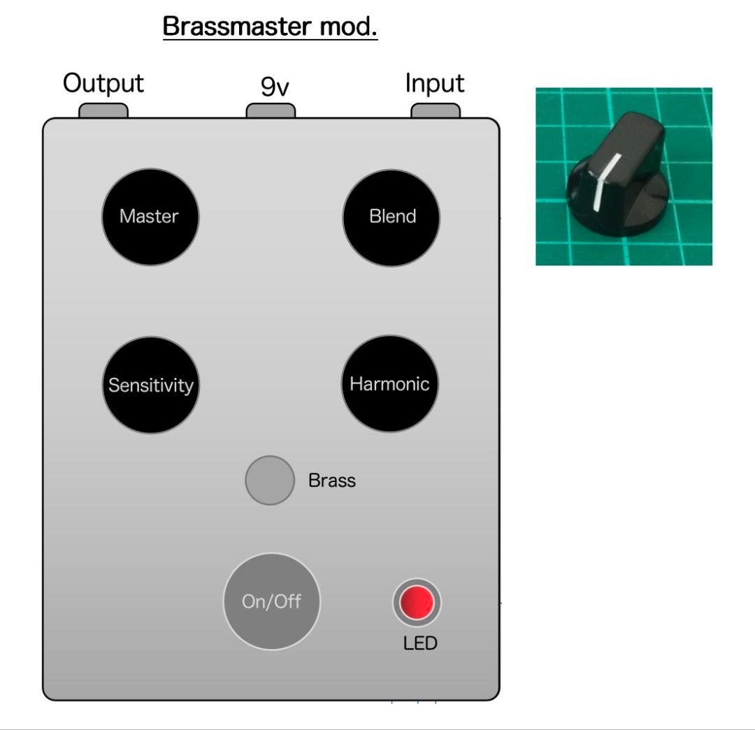 【ueMBさま専用】【ハンドメイドエフェクター】BassBrassmaster風
