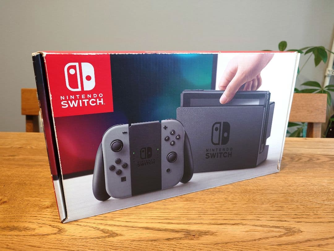 【付属品10点付き】【初期化済み】Nintendo Switch 本体 グレー