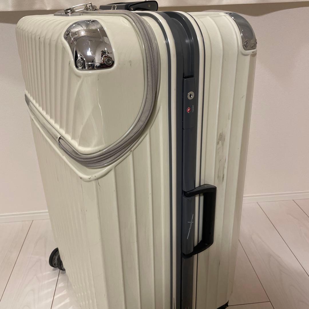 スーツケース　キャリーケース　大型　白　100L