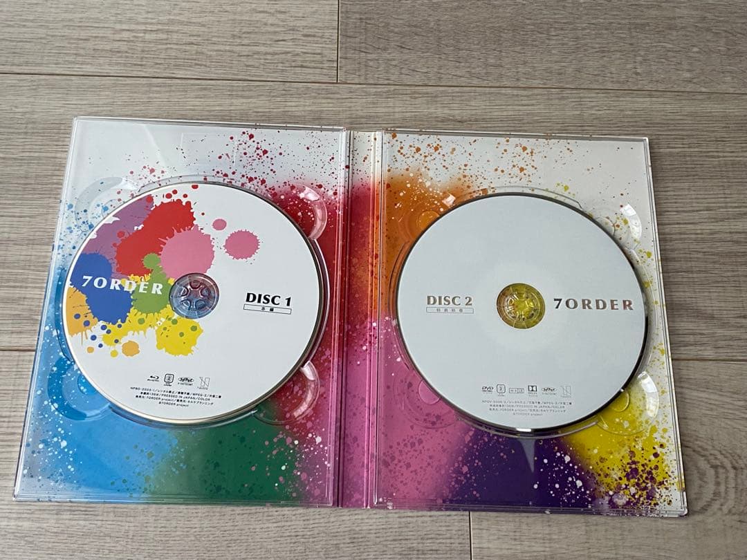 【匿名配送】7ORDERライブ、番組Blu-ray7作品セット