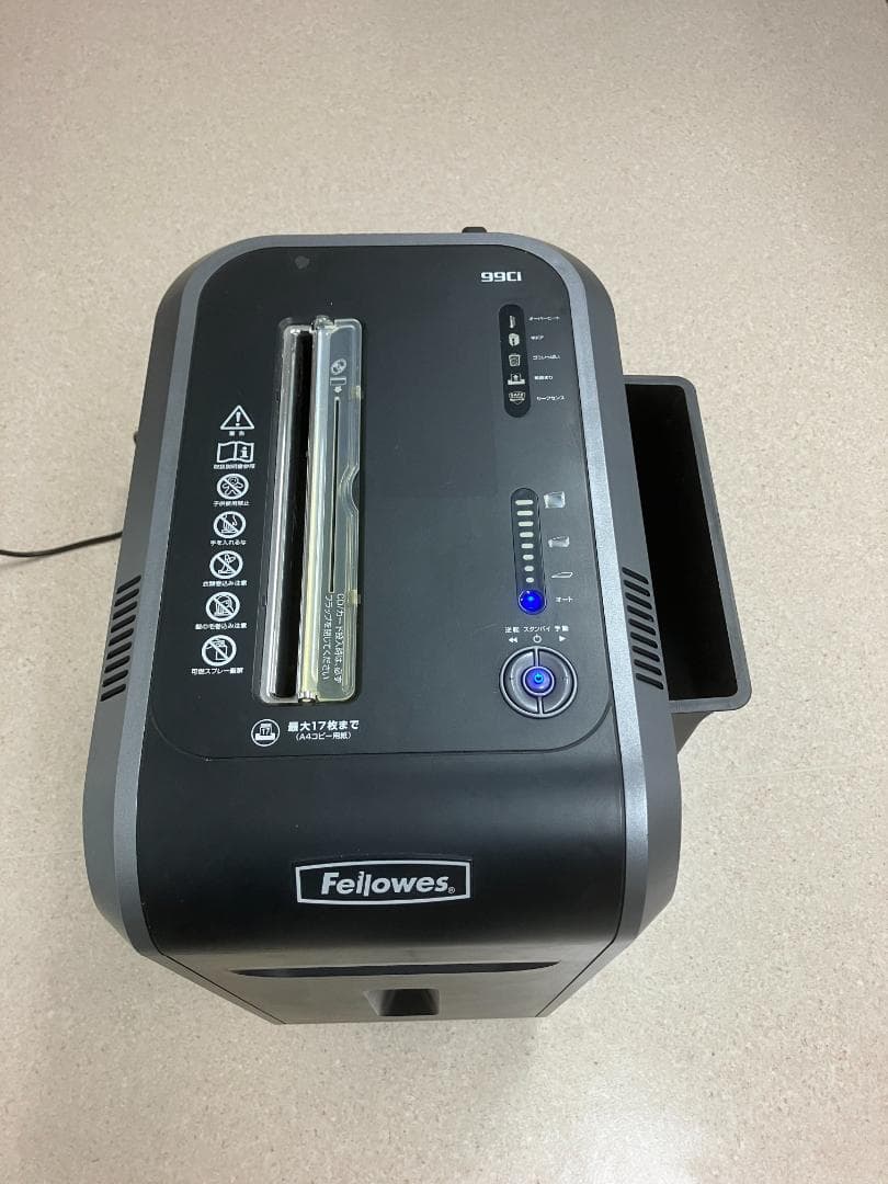業務用シュレッダー Fellowes 99Ci キャスターに難有り