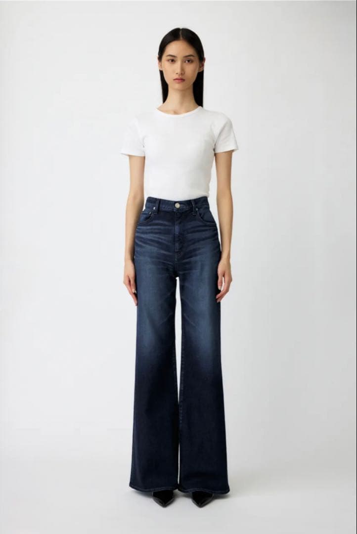 【裾上げ済】MOUSSY ADVANCED LONG LEG FLARE 24