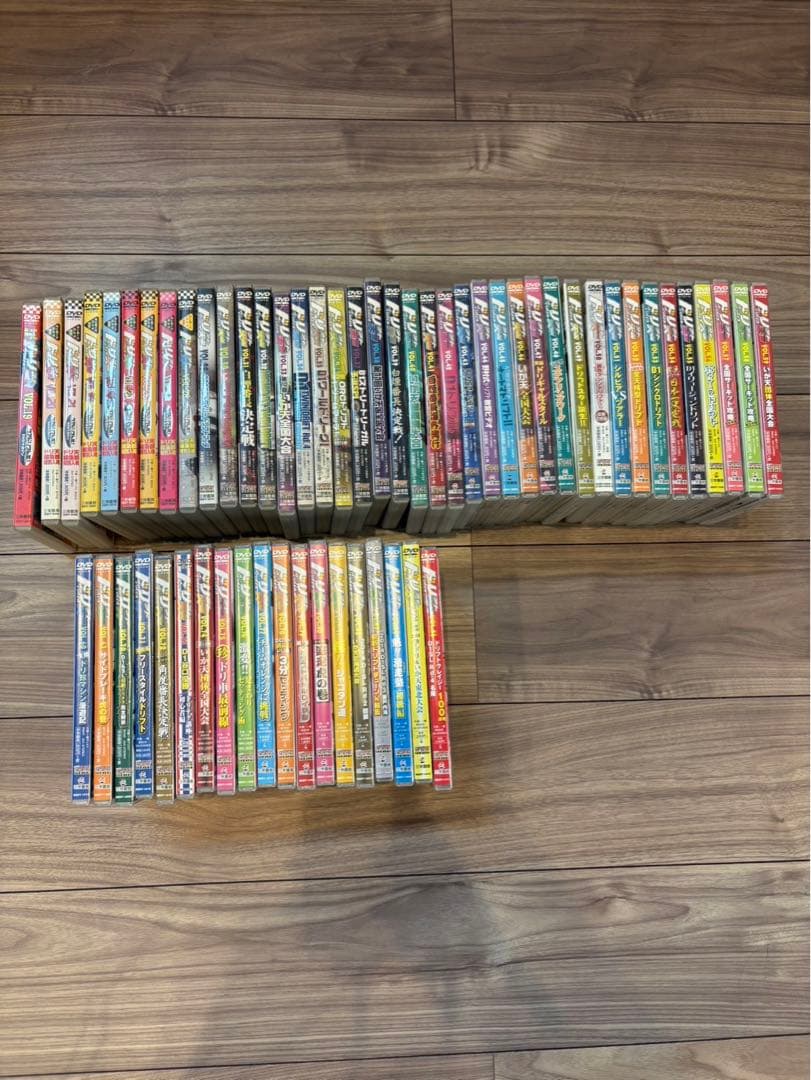 本日のみセール中！ドリフト天国　DVD 59枚セット