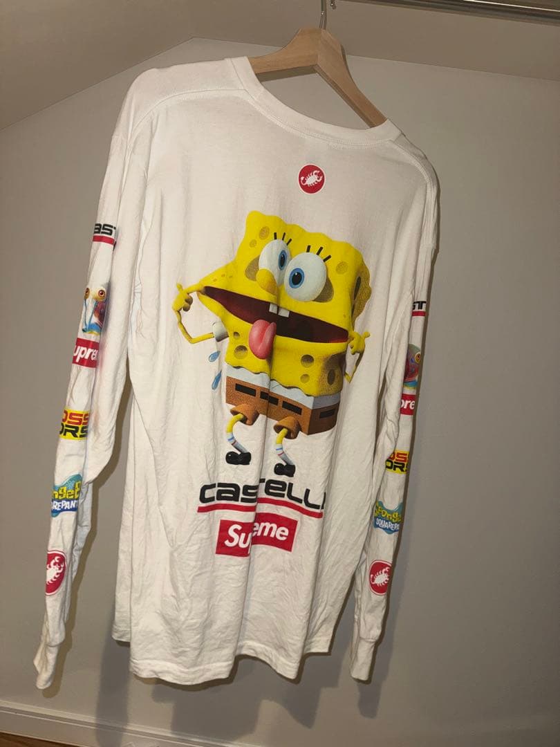 Supreme スポンジボブ ロングスリーブTシャツ