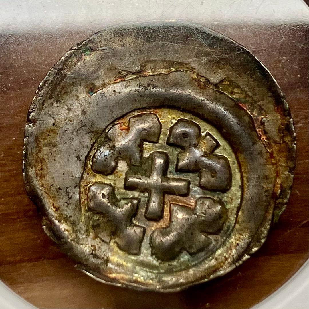 1242年　ハンブルク　ブラクト銀貨