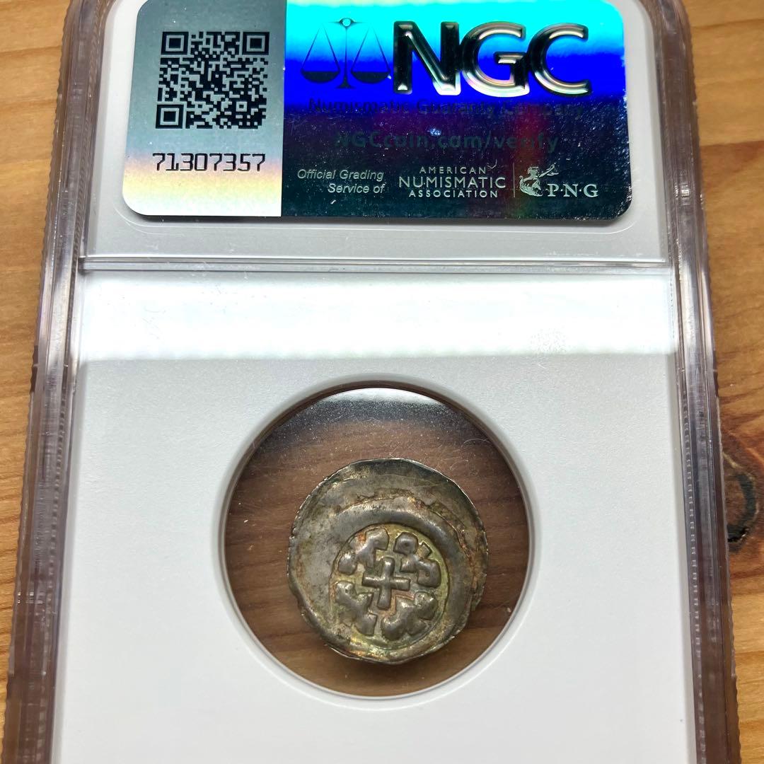 1242年　ハンブルク　ブラクト銀貨