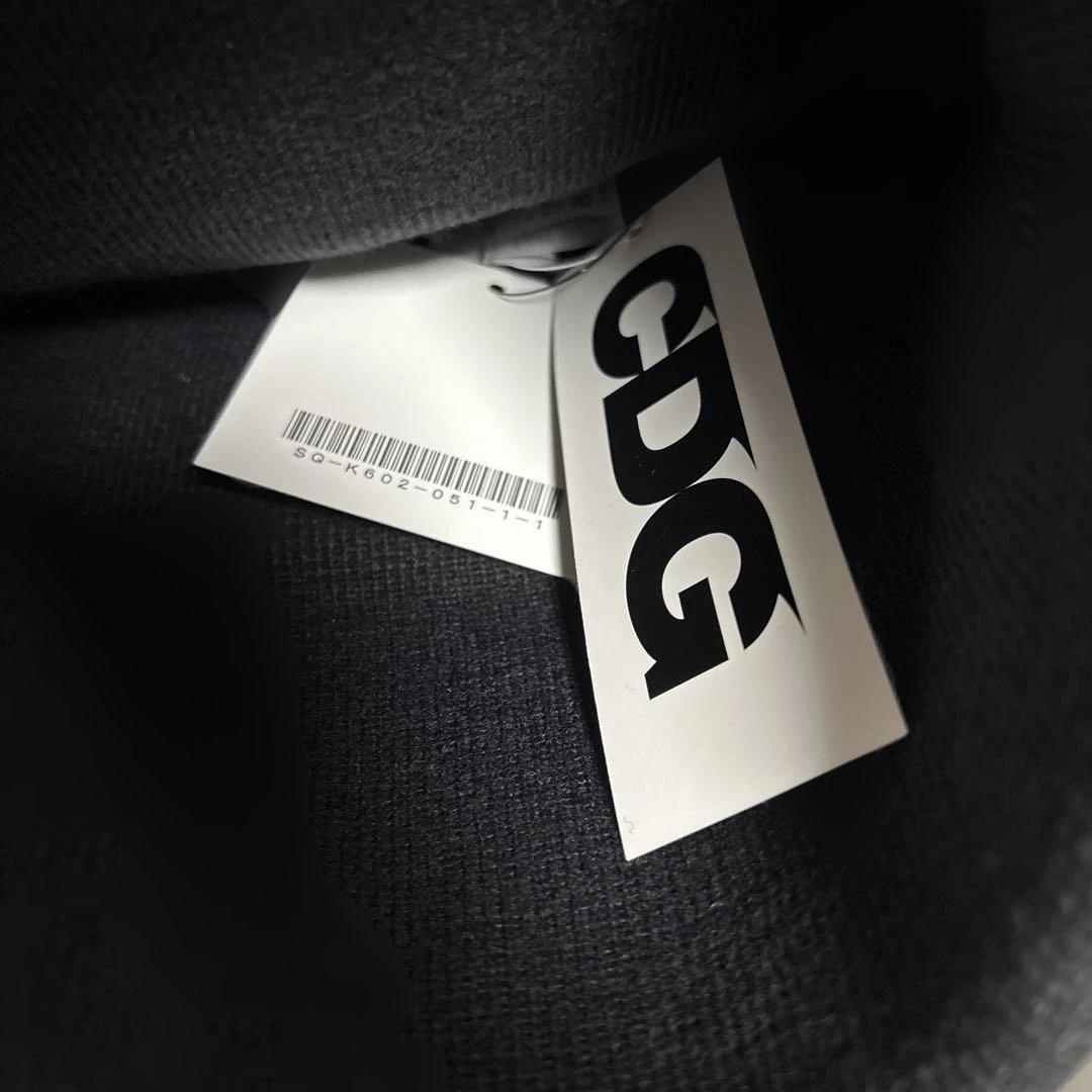 限定！26年2月！The North Face x CDG ニット帽黒ギャルソン
