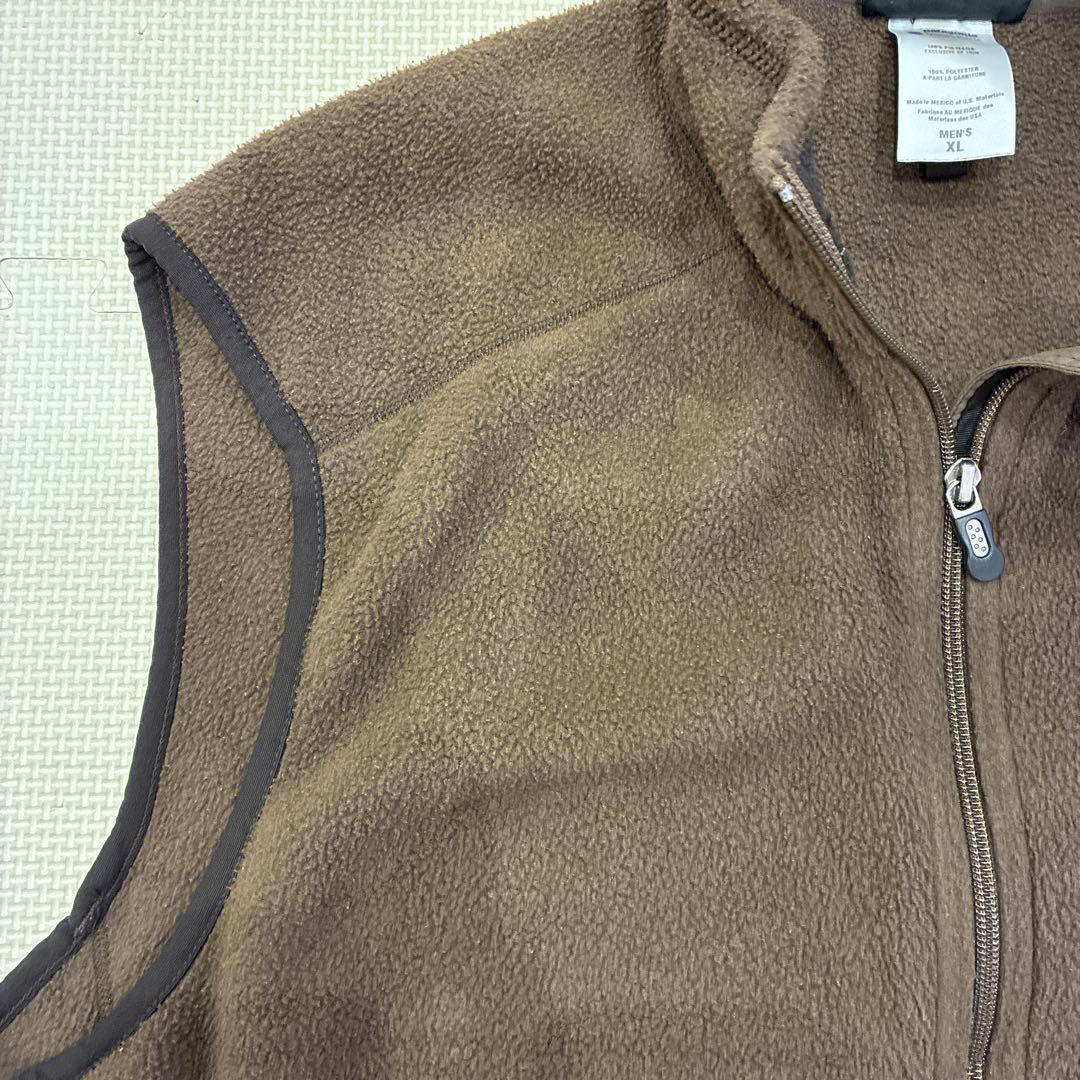 08年製　patagonia シンチラフリースベスト　ブラウン　XL パタゴニア