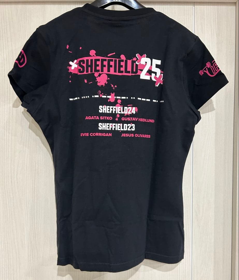 SBD SHEFFIELD25 Tシャツ レディースLサイズ 黒
